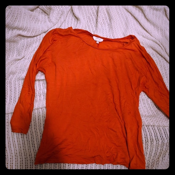 MaxMara Silky Red Long Sleeve Top - Picture 1 of 2
